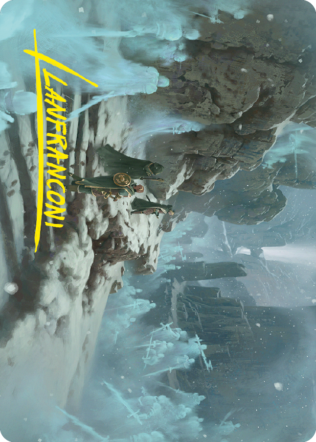 Ghost Quarter Art Card (Gold-Stamped Signature) [The Lord of the Rings: Tales of Middle-earth Art Series] | Good Games Modbury