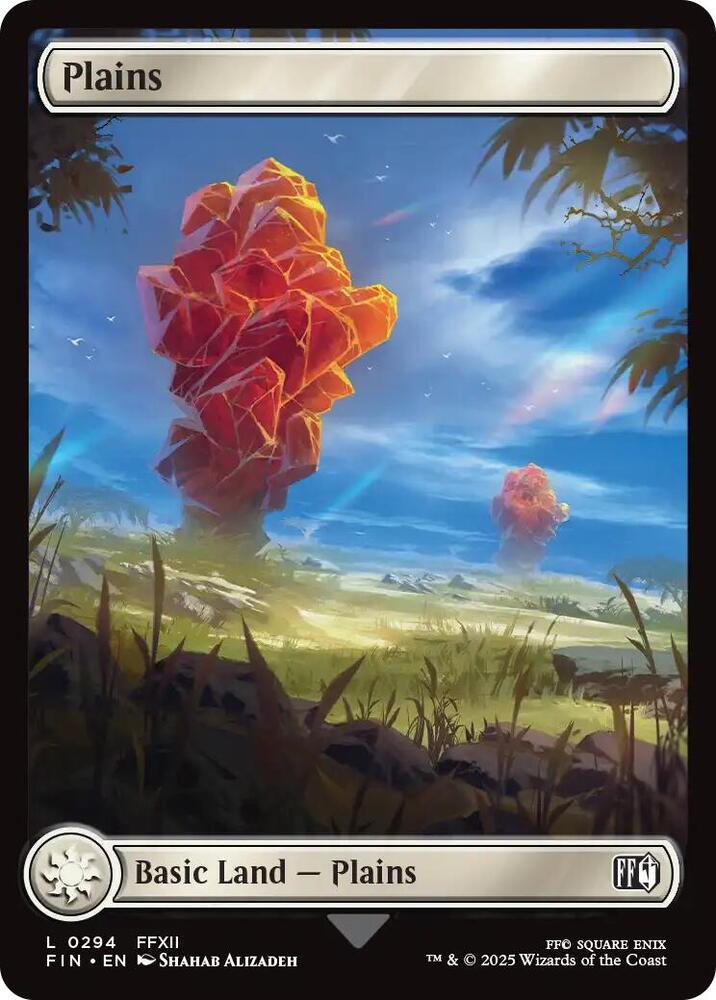Plains  294 (FINAL FANTASY)  - Full Art Foil | Good Games Modbury