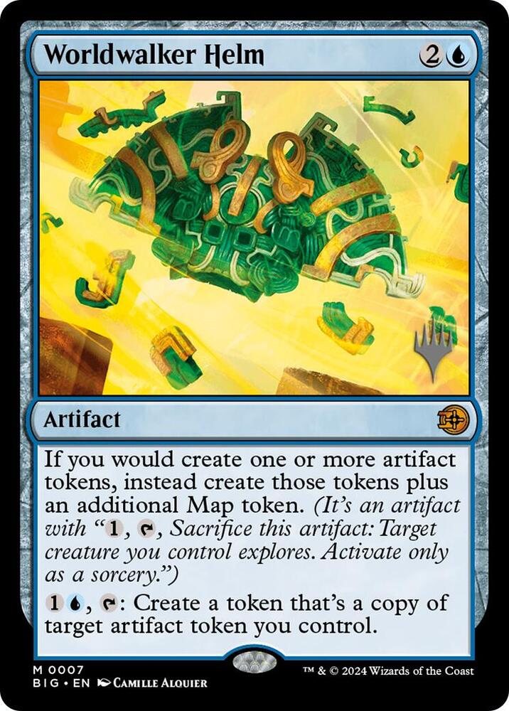 Worldwalker Helm 7p/9 (Promo Pack: Edge of Eternities)  - Foil | Good Games Modbury