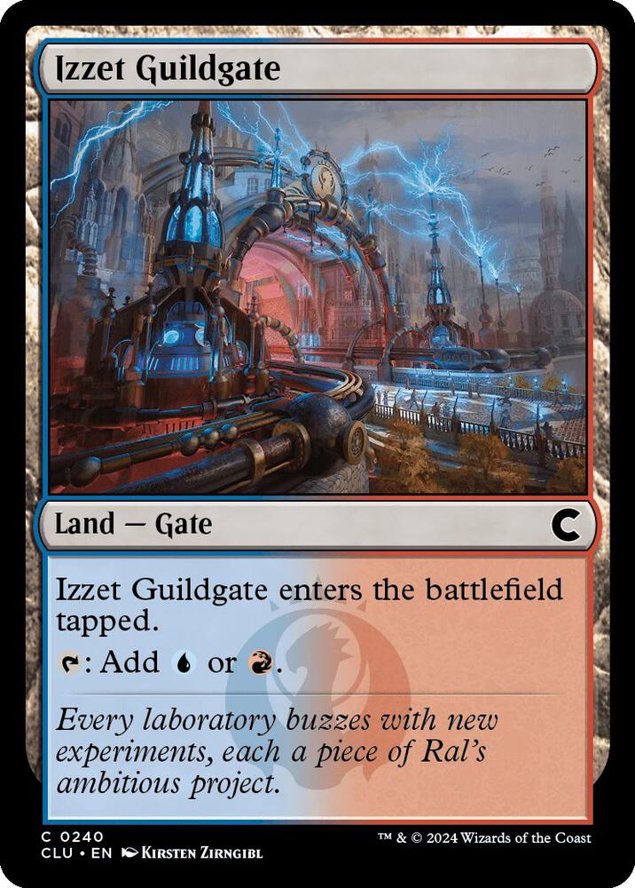 Izzet Guildgate 240/284 (Ravnica: Clue Edition)  | Good Games Modbury