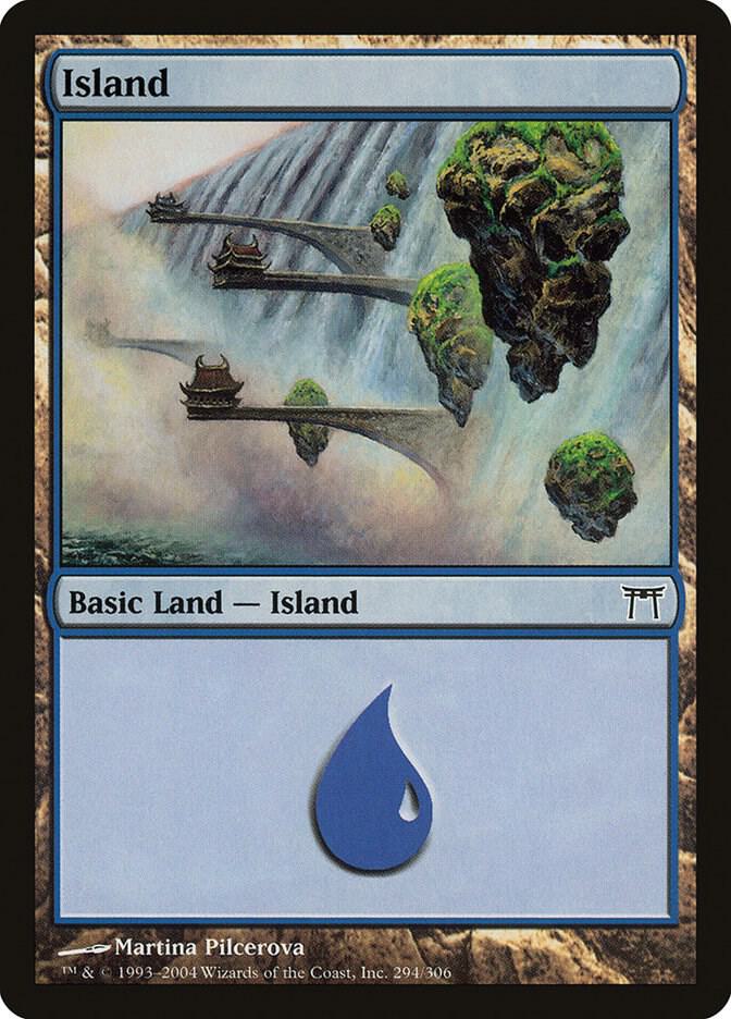 Island 294/306 (Champions of Kamigawa)  | Good Games Modbury