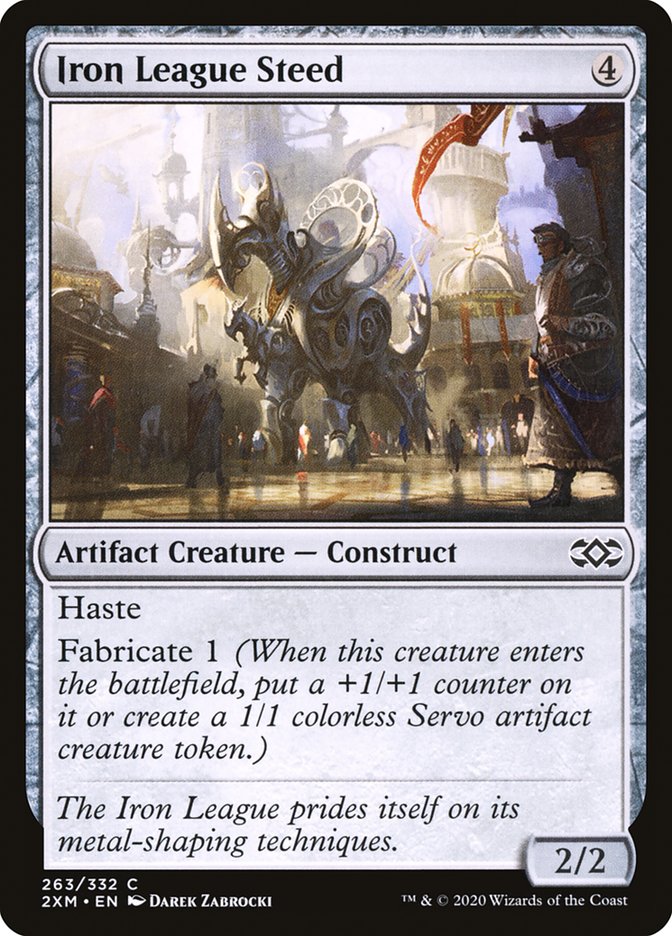 Iron League Steed 263/332 (Double Masters)  - Foil | Good Games Modbury