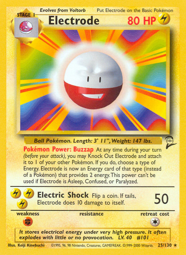 Electrode (25/130) [Base Set 2] | Good Games Modbury