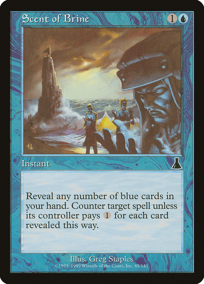 Scent of Brine 45/143 (Urza's Destiny)  | Good Games Modbury