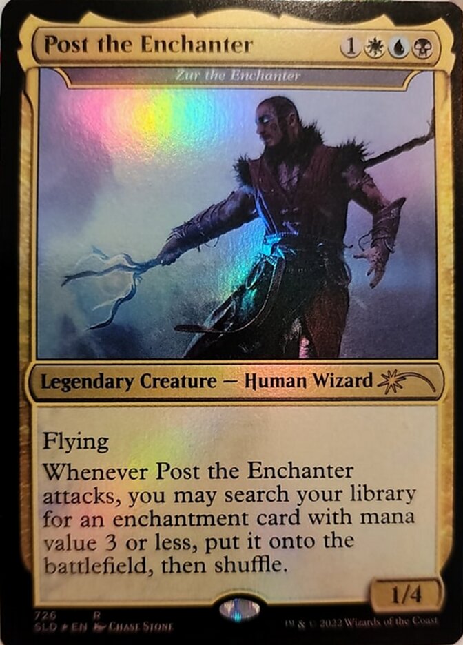 Zur the Enchanter - Post the Enchanter [Secret Lair Drop Promos] | Good Games Modbury