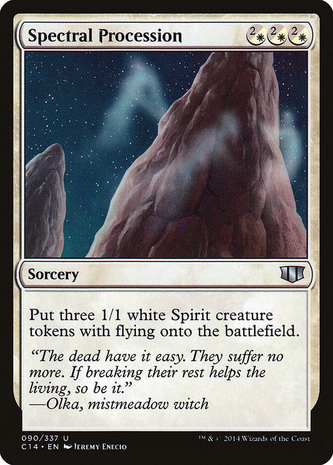 Spectral Procession 90/337 (Commander 2014)  | Good Games Modbury
