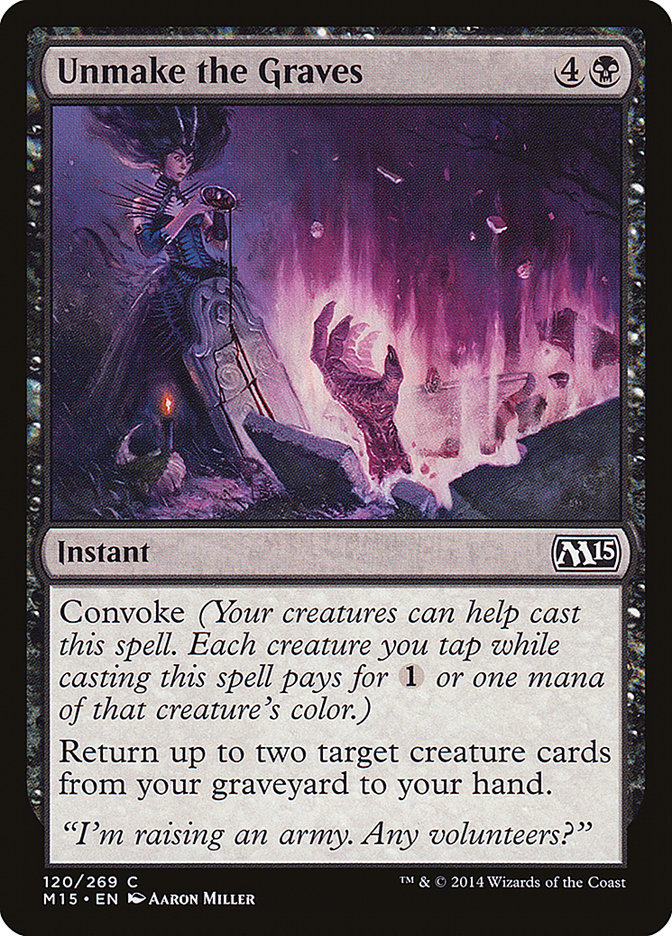 Unmake the Graves [Magic 2015] | Good Games Modbury