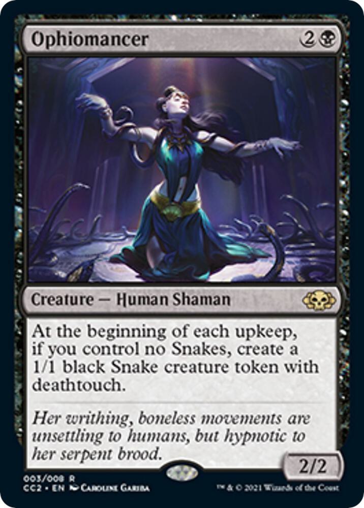 Ophiomancer 3/8 (Commander Collection: Black)  - Foil | Good Games Modbury