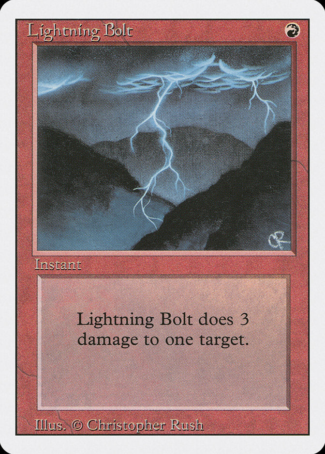 Lightning Bolt [Revised Edition] | Good Games Modbury
