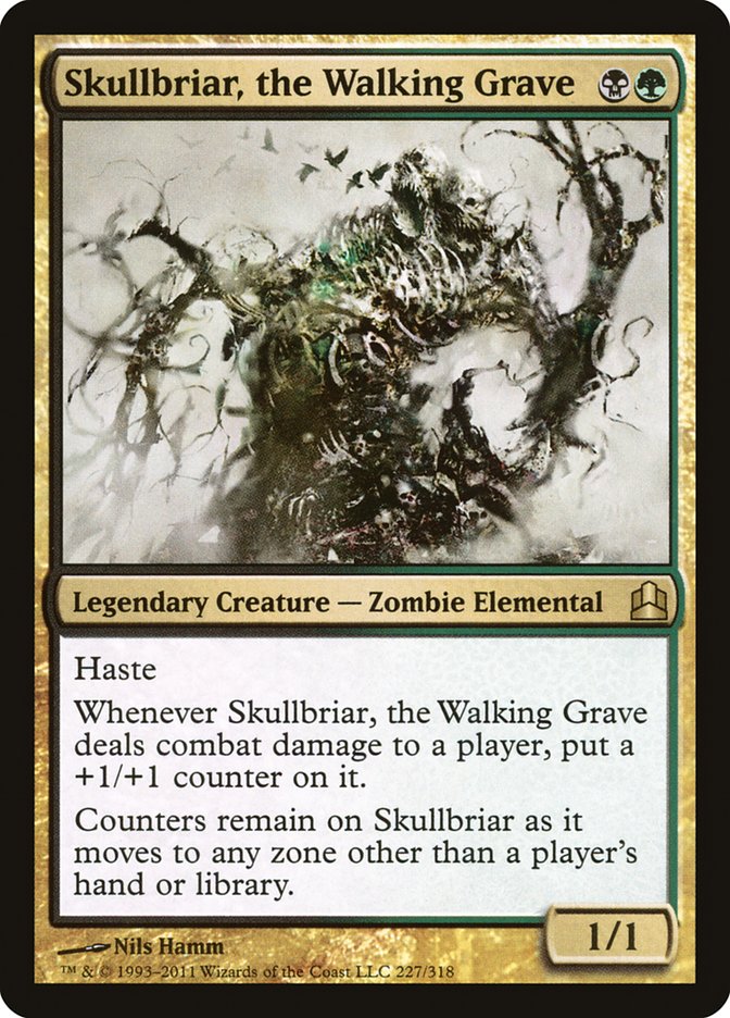 Skullbriar, the Walking Grave [Commander 2011] | Good Games Modbury