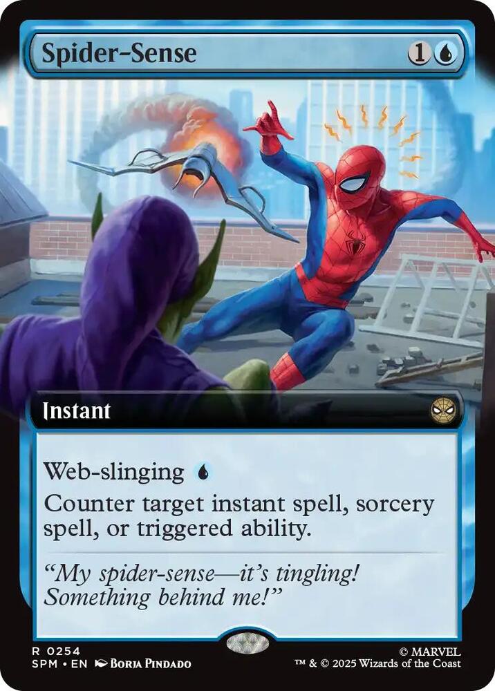 Spider-Sense 254/198 (Marvel's Spider-Man)  - Extended Art | Good Games Modbury
