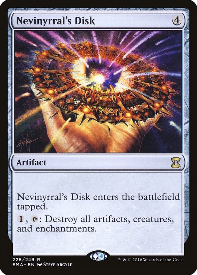Nevinyrral's Disk 228/249 (Eternal Masters)  | Good Games Modbury