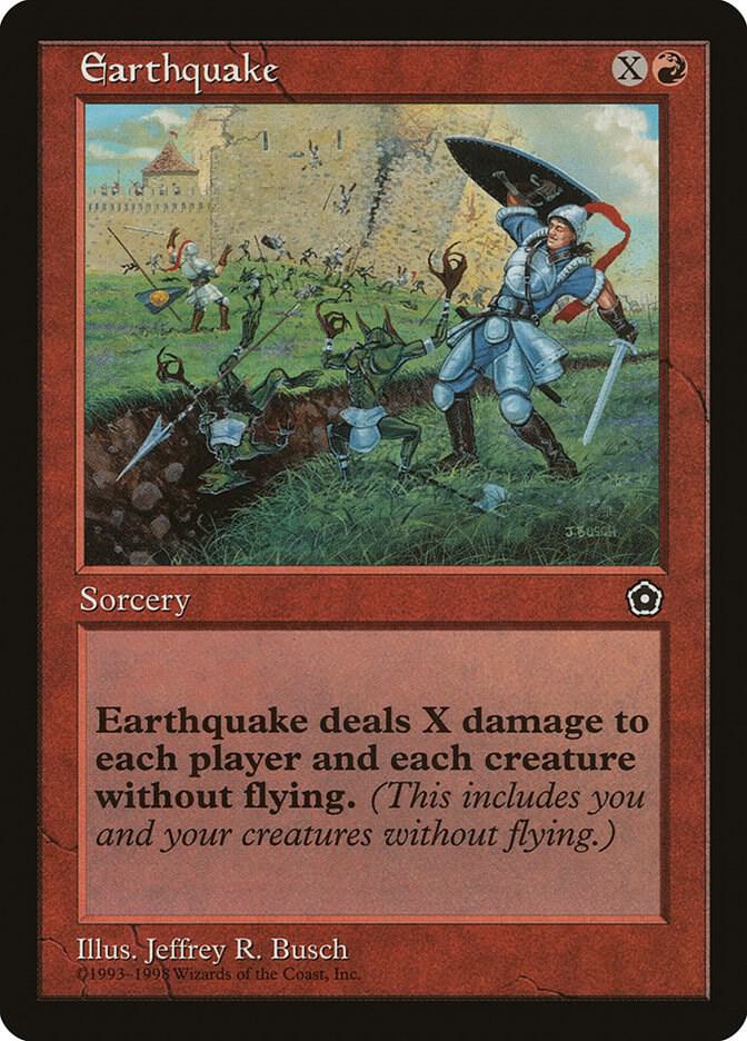 Earthquake 94/165 (Portal Second Age)  | Good Games Modbury