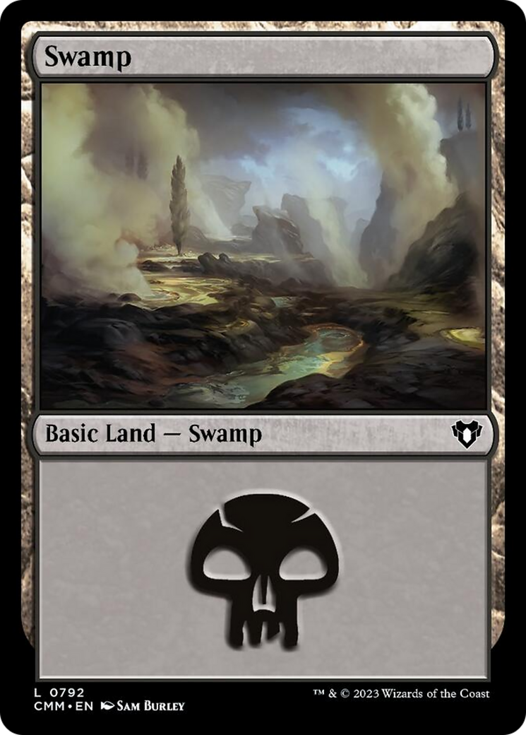 Swamp (792) [Commander Masters] | Good Games Modbury