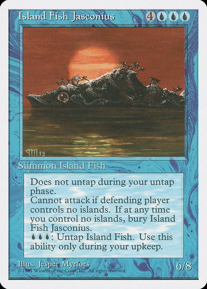 Island Fish Jasconius 78/378 (Fourth Edition)  | Good Games Modbury