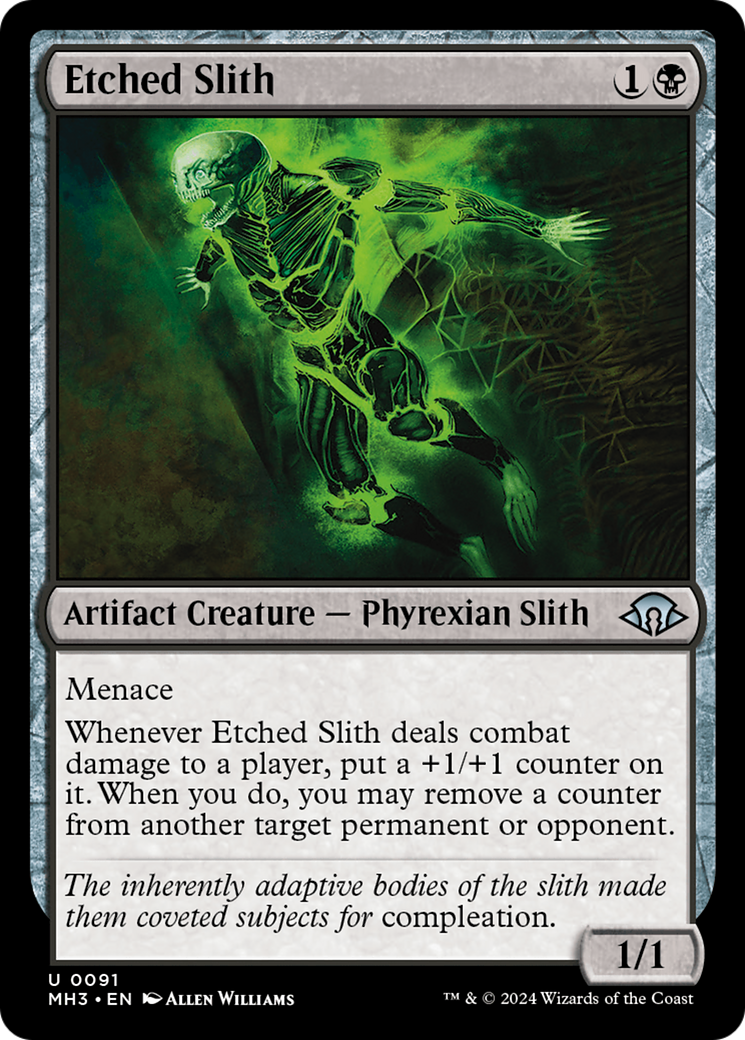 Etched Slith [Modern Horizons 3] | Good Games Modbury