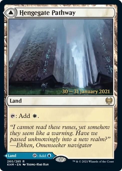 Hengegate Pathway 260s/1 (Prerelease Cards)  - Foil | Good Games Modbury