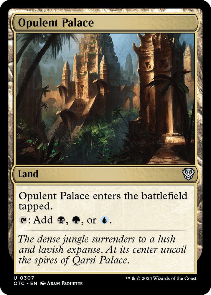 Opulent Palace 307/342 (Commander: Outlaws of Thunder Junction)  | Good Games Modbury