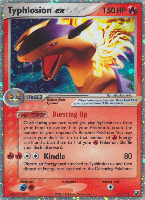 Typhlosion ex (110/115) [EX: Unseen Forces] | Good Games Modbury