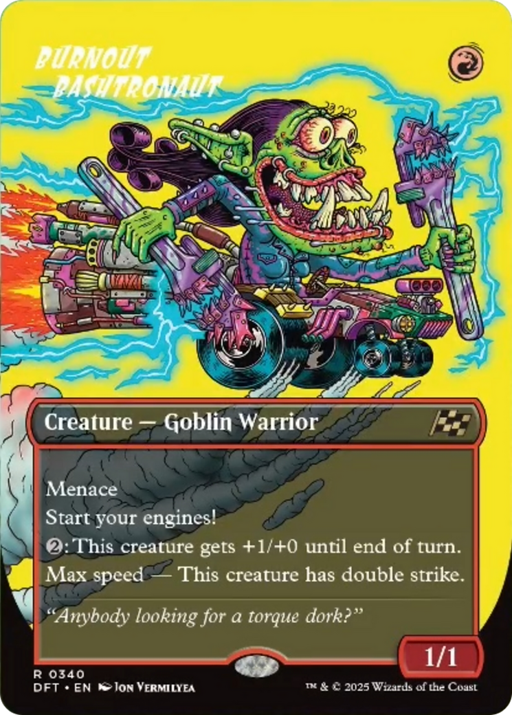 Burnout Bashtronaut (Borderless) [Aetherdrift] | Good Games Modbury