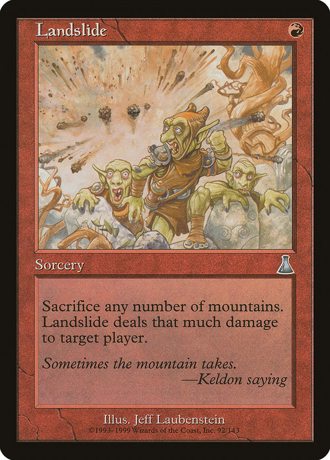 Landslide 92/143 (Urza's Destiny)  | Good Games Modbury