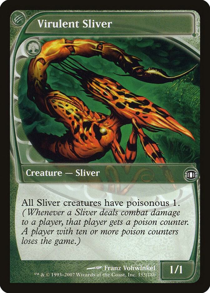 Virulent Sliver 155 (Future Sight)  | Good Games Modbury