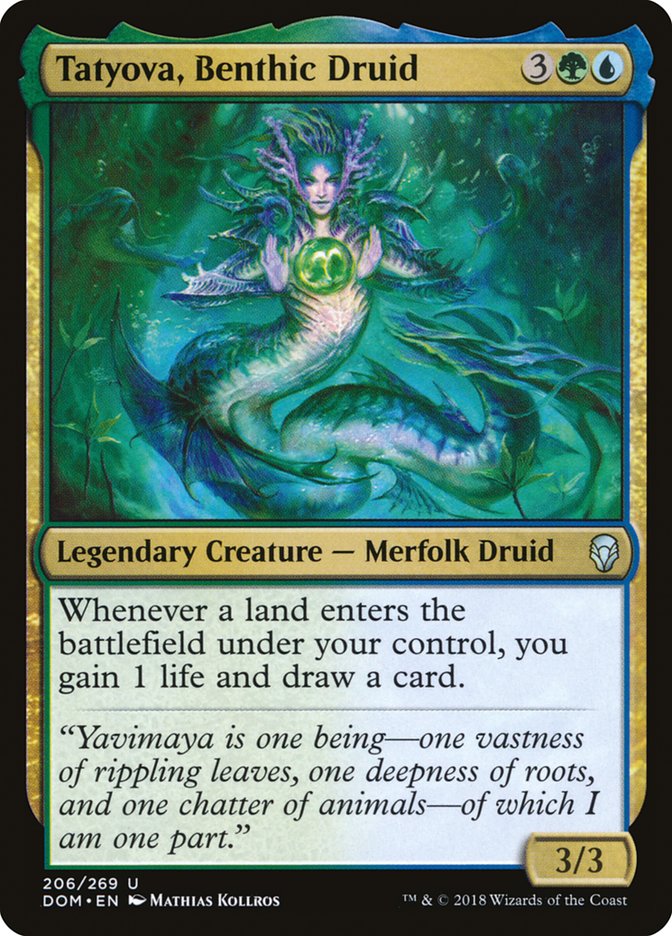 Tatyova, Benthic Druid [Dominaria] | Good Games Modbury