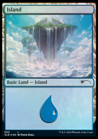 Island (Above the Clouds) (550) [Secret Lair Drop Promos] | Good Games Modbury