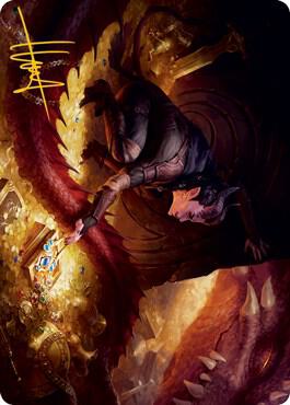 Hoard Robber Art Card Gold Stamped Signature 41 (Art Series: Adventures in the Forgotten Realms)  | Good Games Modbury