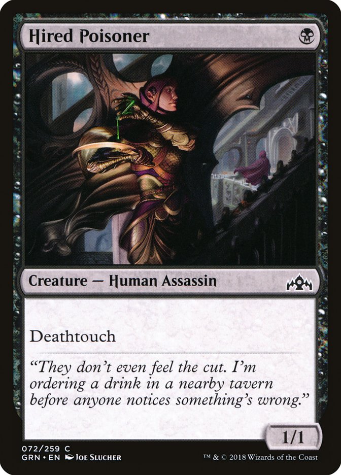 Hired Poisoner [Guilds of Ravnica] | Good Games Modbury