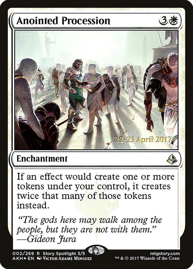Anointed Procession 2 (Prerelease Cards)  - PreRelease Foil | Good Games Modbury