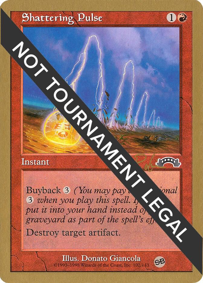 Shattering Pulse 1998 Ben Rubin EXO SB br102sb/117 (World Championship Decks)  | Good Games Modbury
