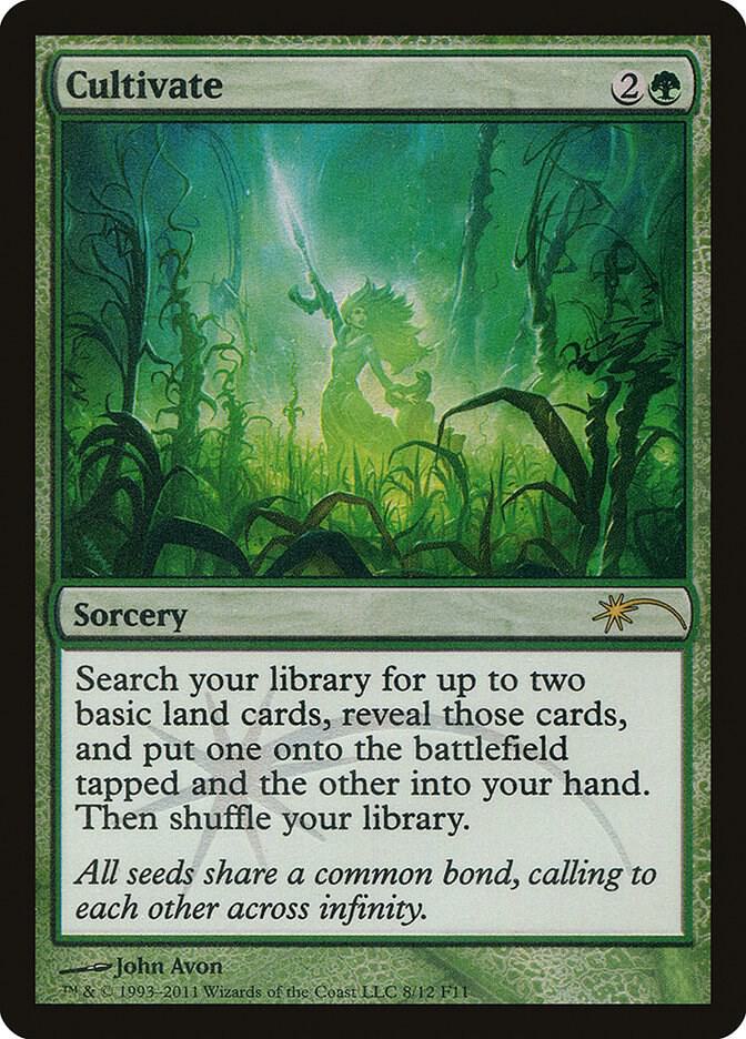 Cultivate 8/12 (FNM Promos)  - Foil | Good Games Modbury