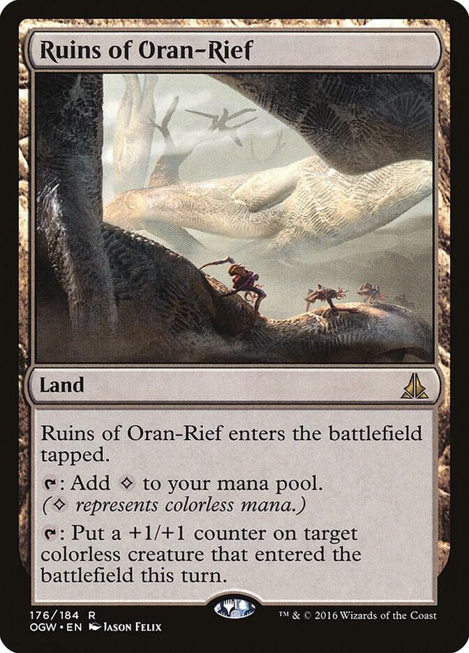 Ruins of Oran-Rief 176/184 (Oath of the Gatewatch)  - Foil | Good Games Modbury
