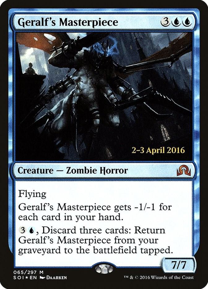 Geralfs Masterpiece 65s/89 (Prerelease Cards)  - Foil | Good Games Modbury