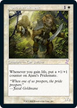 Ajani's Pridemate 290/289 (Time Spiral: Remastered)  | Good Games Modbury
