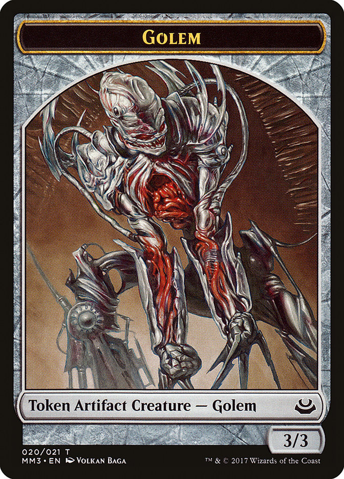 Golem Token [Modern Masters 2017 Tokens] | Good Games Modbury