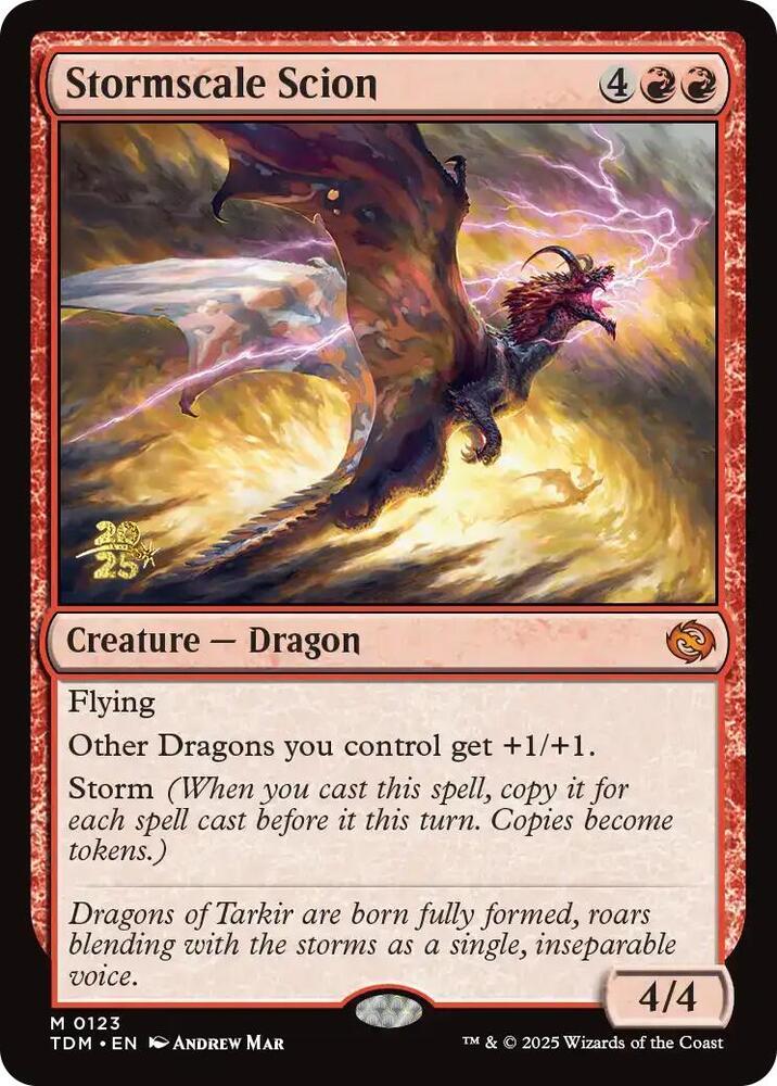 Stormscale Scion 123s/166 (Prerelease Cards)  - Foil | Good Games Modbury