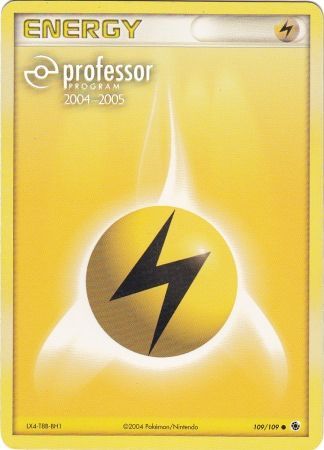 Lightning Energy (109/109) (2004 2005) [Professor Program Promos] | Good Games Modbury