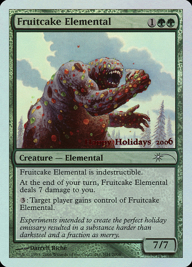 Fruitcake Elemental 6/21 (Special Occasion)  - Foil | Good Games Modbury