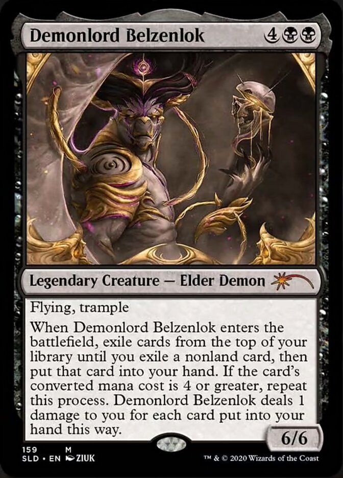 Demonlord Belzenlok (Foil Etched) [Secret Lair Drop Series] | Good Games Modbury