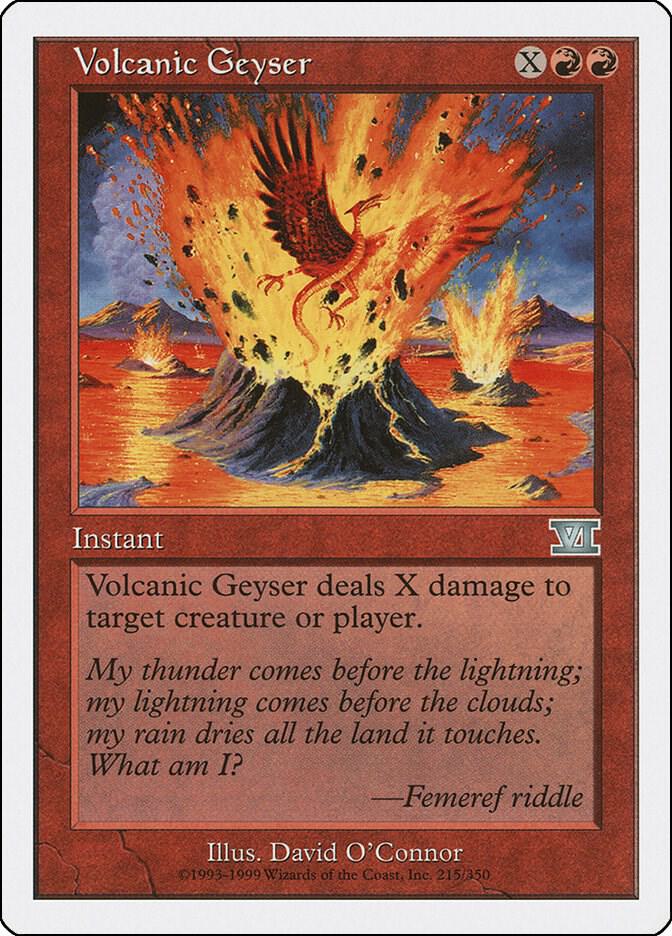 Volcanic Geyser 215/350 (Classic Sixth Edition)  | Good Games Modbury