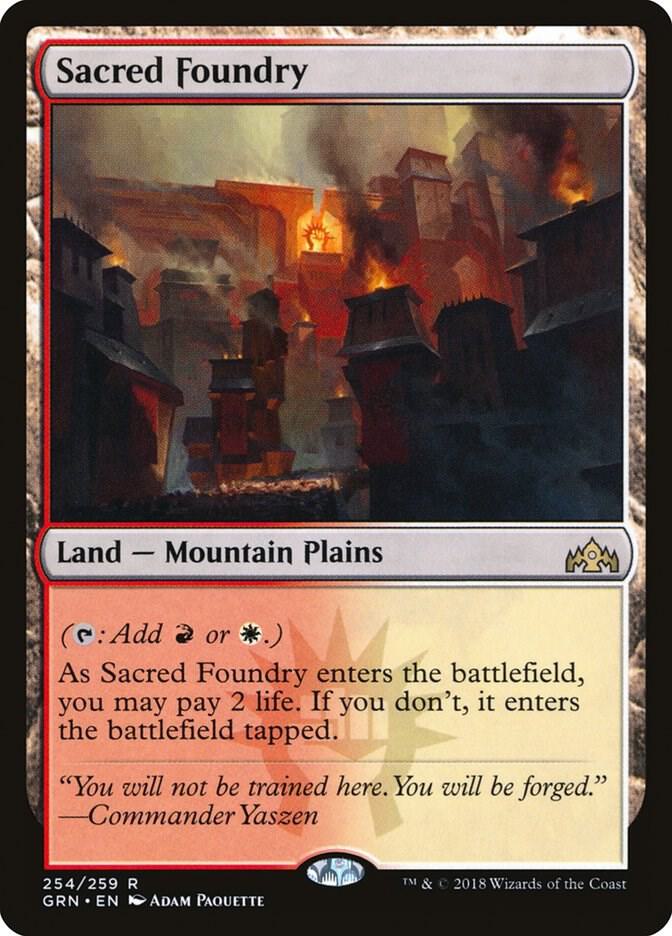 Sacred Foundry 254/259 (Guilds of Ravnica)  | Good Games Modbury