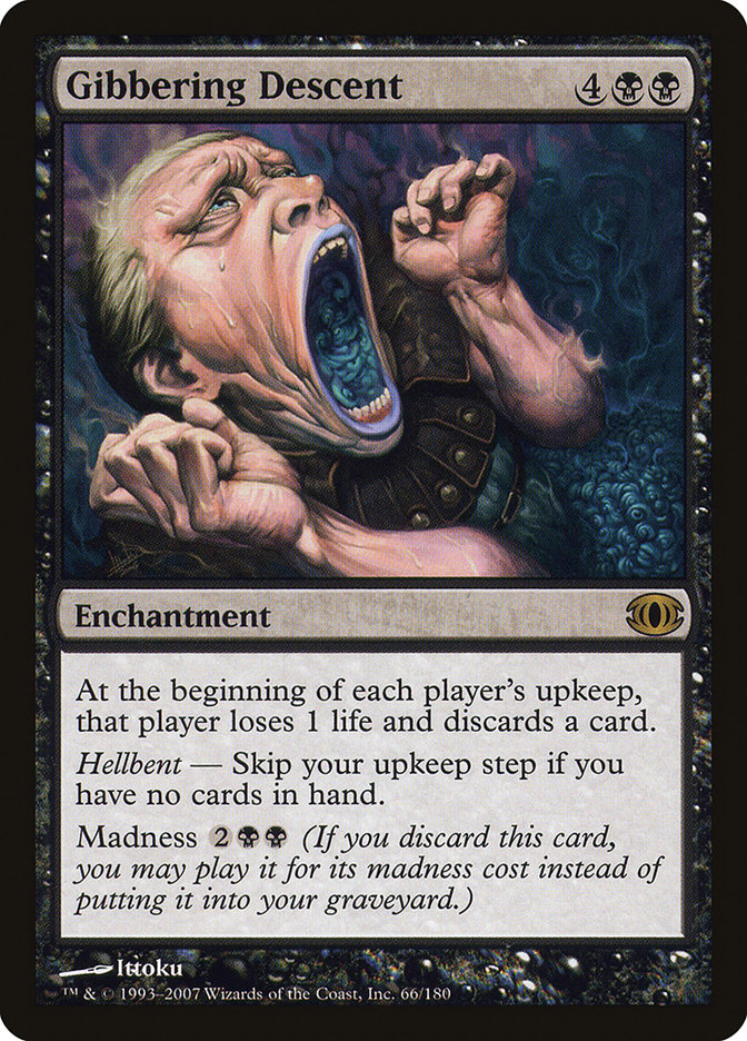 Gibbering Descent 66/180 (Future Sight)  - Foil | Good Games Modbury