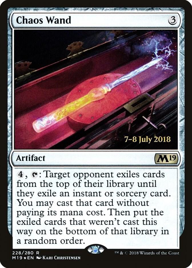Chaos Wand 228s/95 (Prerelease Cards)  - Foil | Good Games Modbury