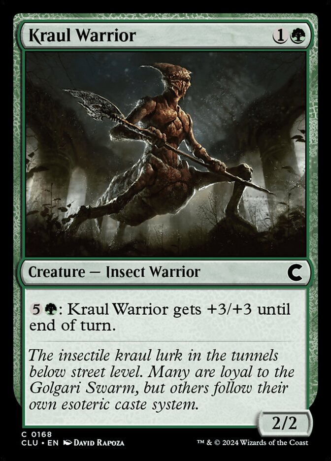Kraul Warrior 168/284 (Ravnica: Clue Edition)  | Good Games Modbury