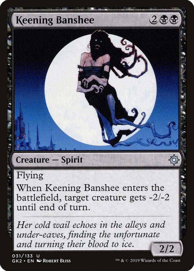 Keening Banshee 31/133 (Ravnica Allegiance: Guild Kits)  | Good Games Modbury