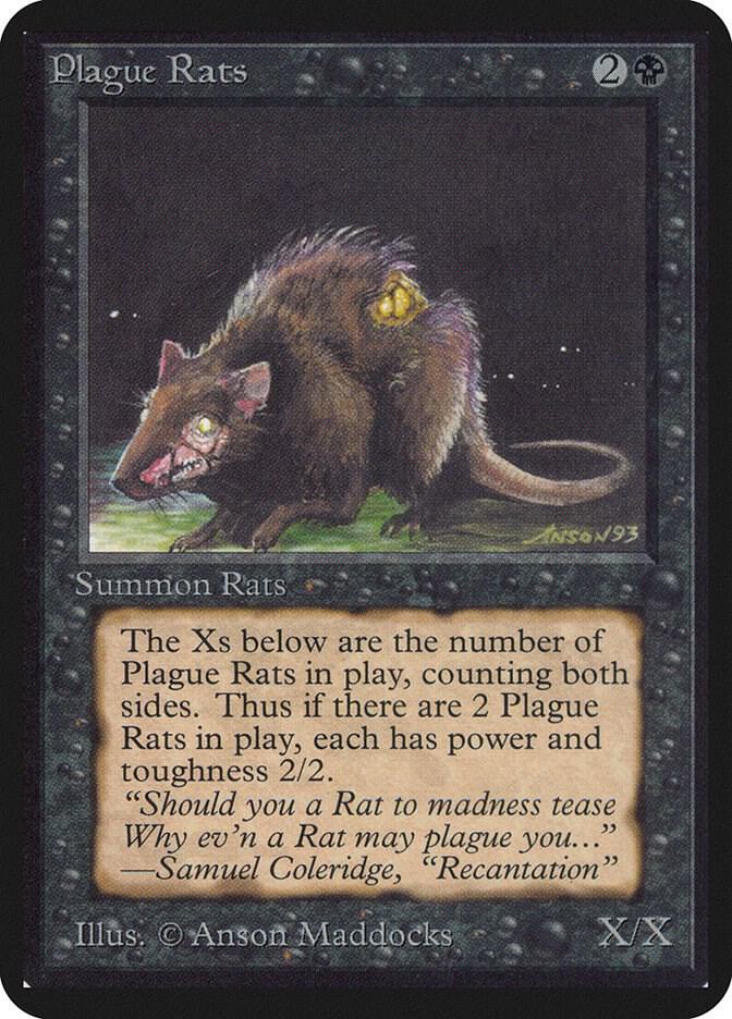 Plague Rats 121/295 (Alpha Edition)  | Good Games Modbury