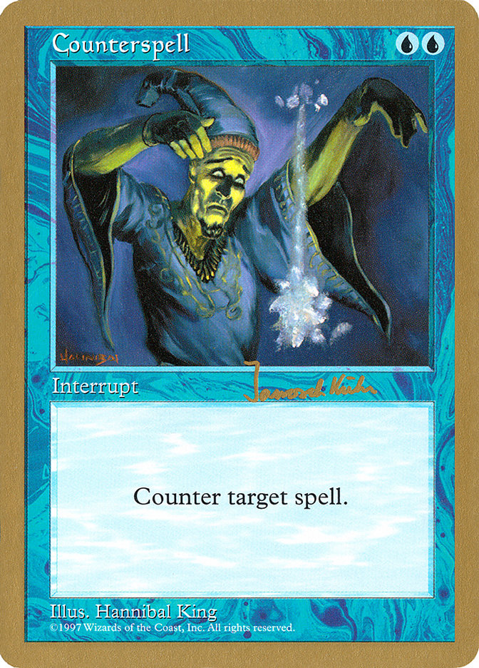 Counterspell (Janosch Kuhn) [World Championship Decks 1997] | Good Games Modbury