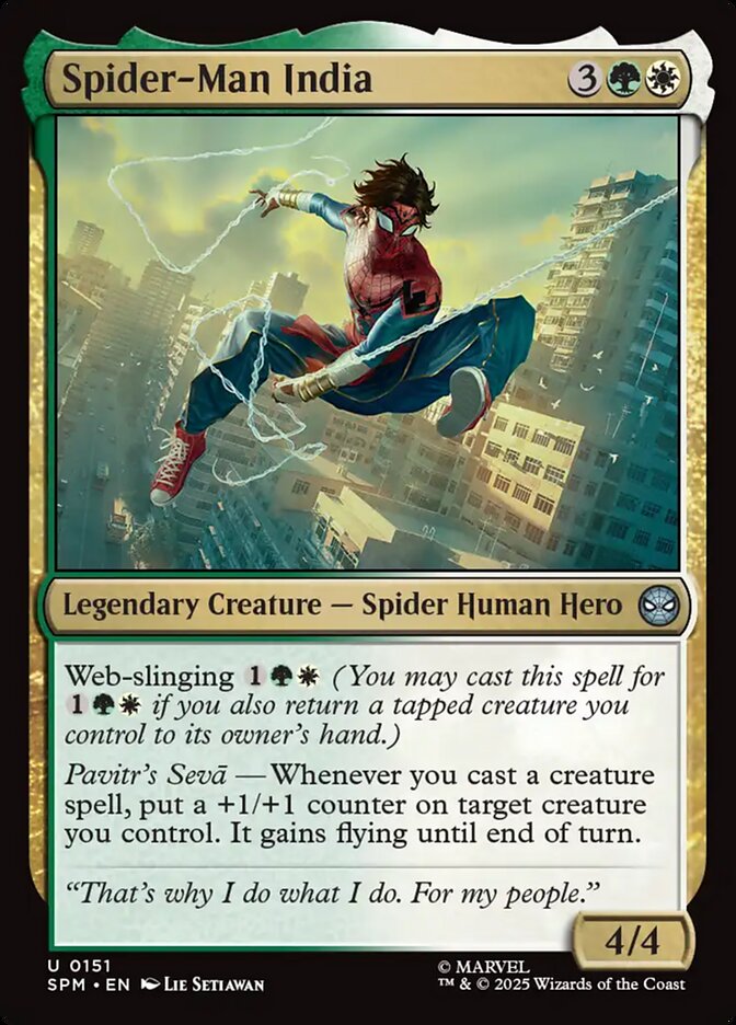 Spider-Man India 151 (Marvel's Spider-Man)  - Foil | Good Games Modbury